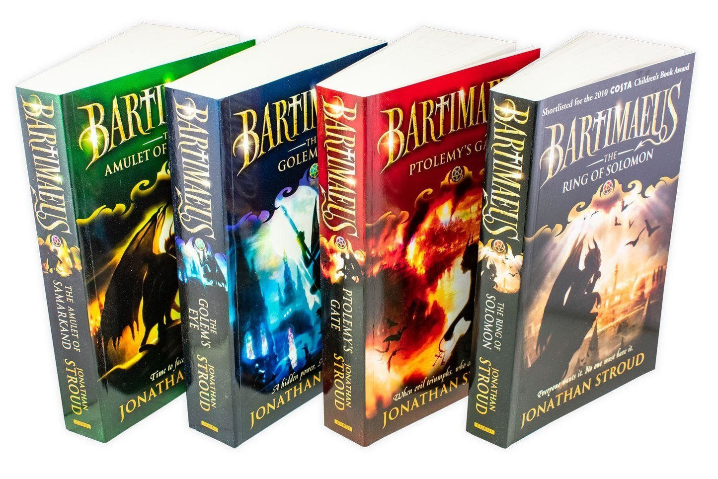 The Bartimaeus Sequence Series 4 Books Collection Set by Jonathan Stroud - Ages 12+ - Paperback