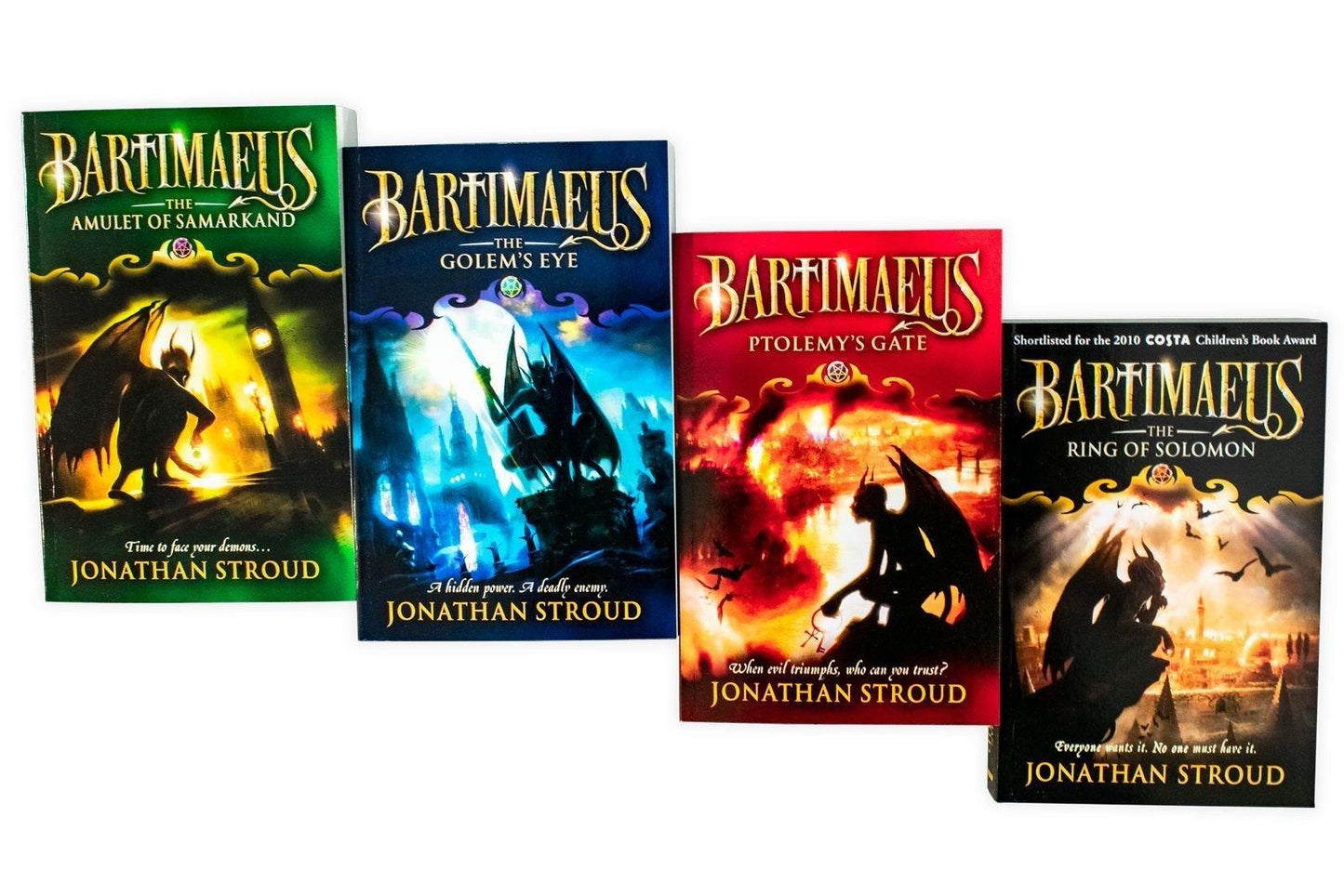 The Bartimaeus Sequence Series 4 Books Collection Set by Jonathan Stroud - Ages 12+ - Paperback