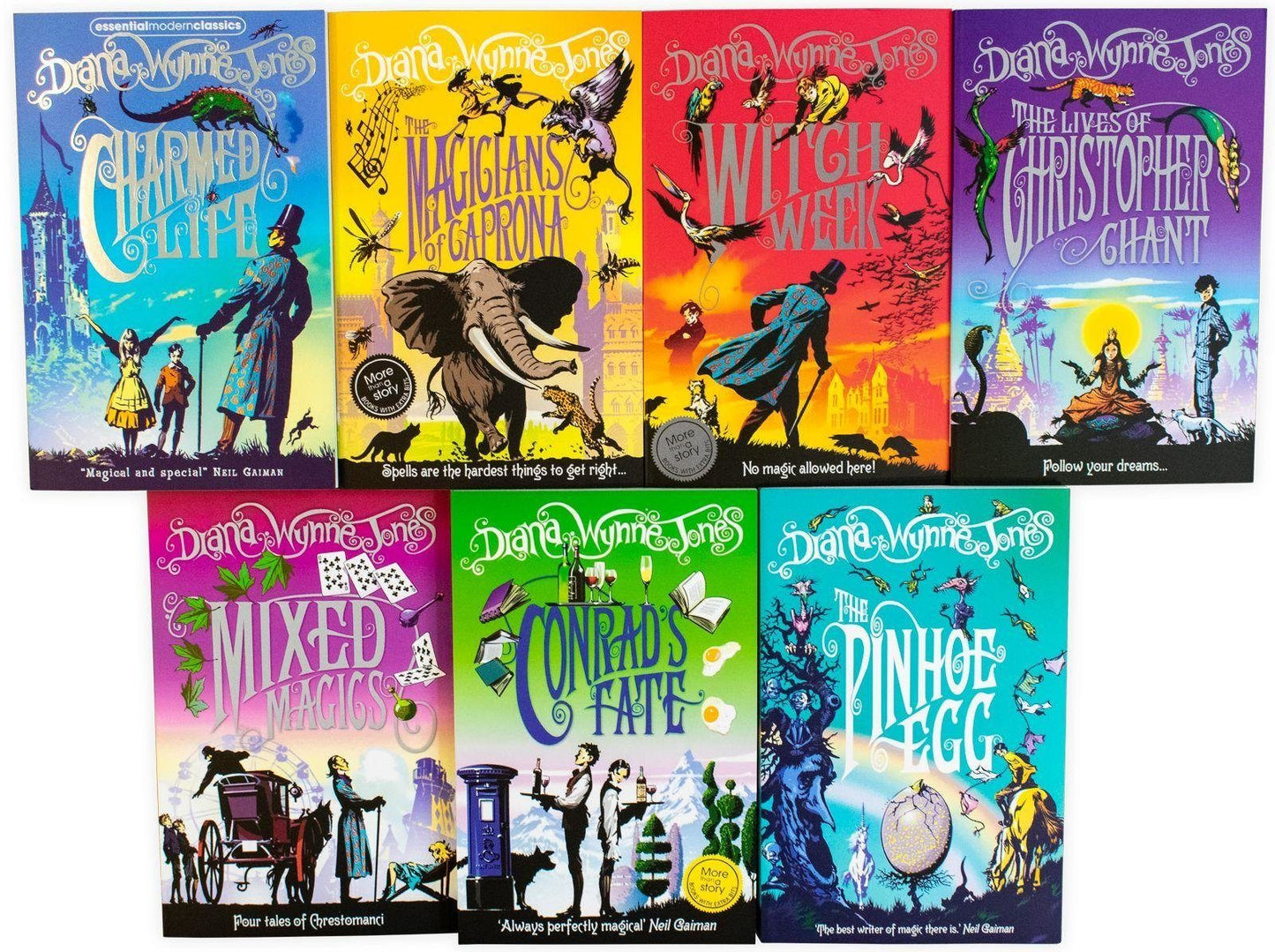 Chronicles of Chrestomanci Series by Diana Wynne Jones 7 Books Collection Set - Ages 9+ - Paperback