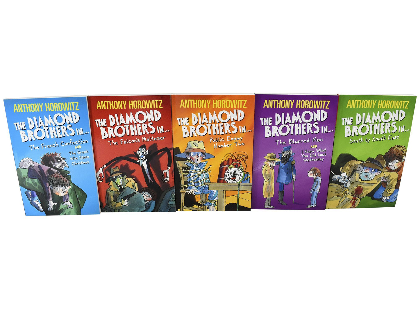 Diamond Brothers Detective Agency 5 Books Collection by Anthony Horowitz - Ages 9-14 - Paperback