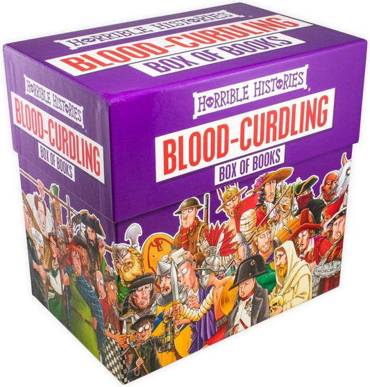 Horrible Histories Blood Curdling 20 Books Collection By Terry Deary - Ages 9-14 - Paperback