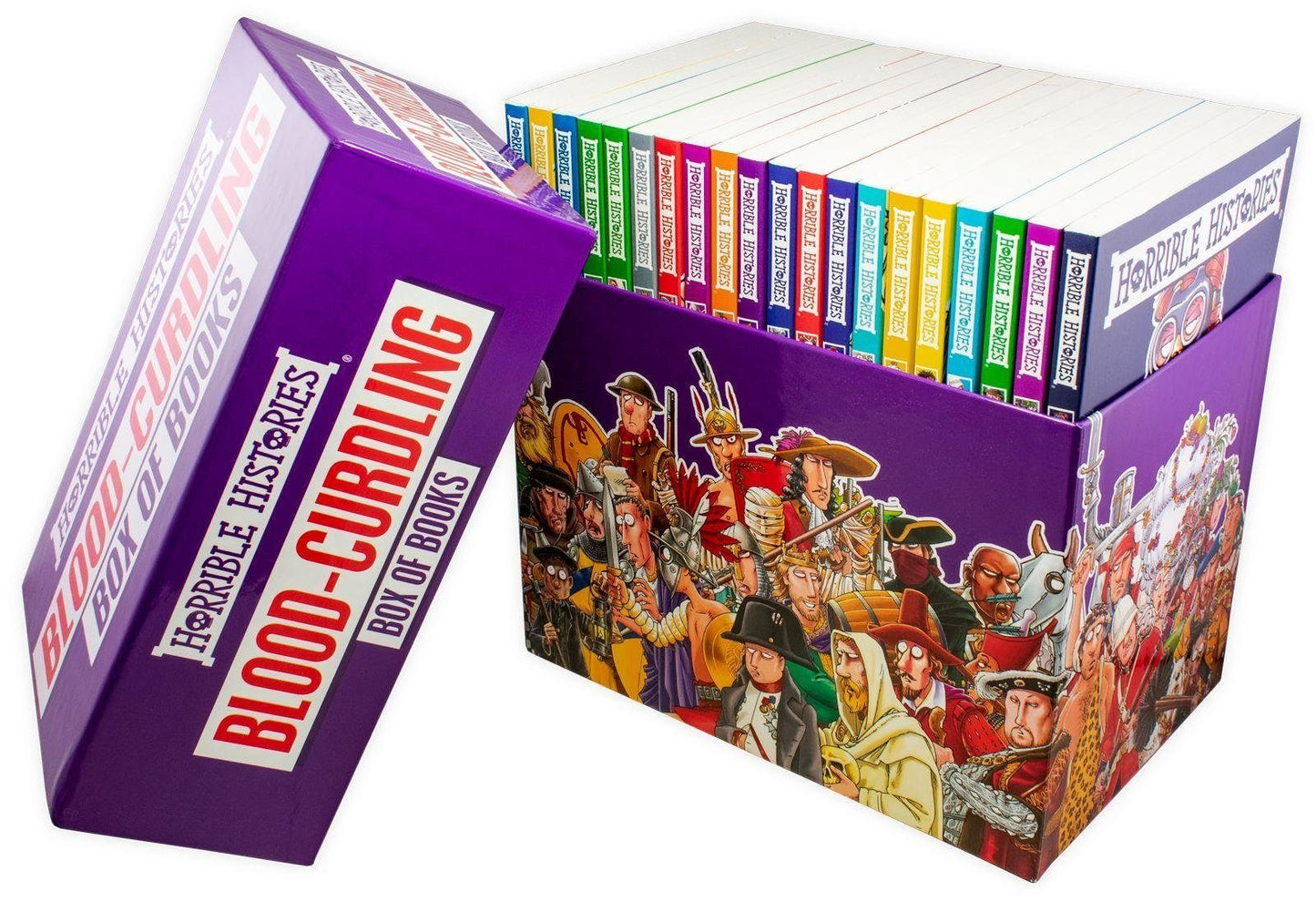 Horrible Histories Blood Curdling 20 Books Collection By Terry Deary - Ages 9-14 - Paperback