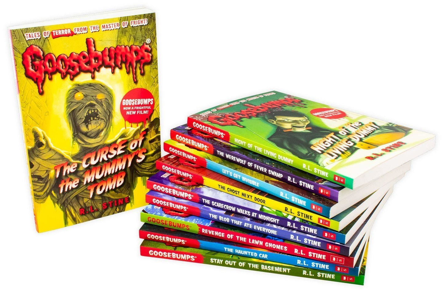 Goosebumps: The Classic Series 10 Books Collection (Set 1) by R. L. Stine - Ages 9-14 - Paperback