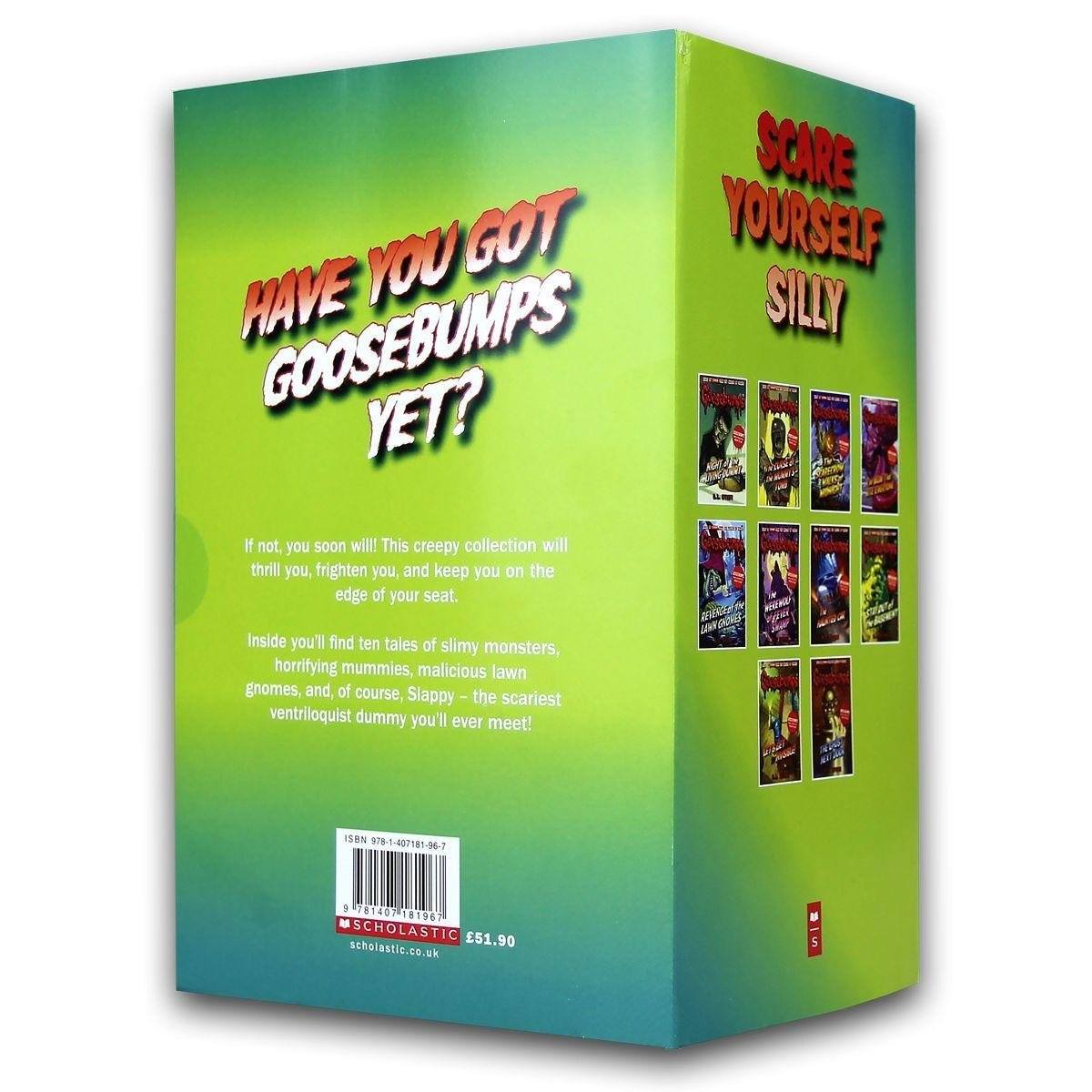 Goosebumps: The Classic Series 10 Books Collection (Set 1) by R. L. Stine - Ages 9-14 - Paperback