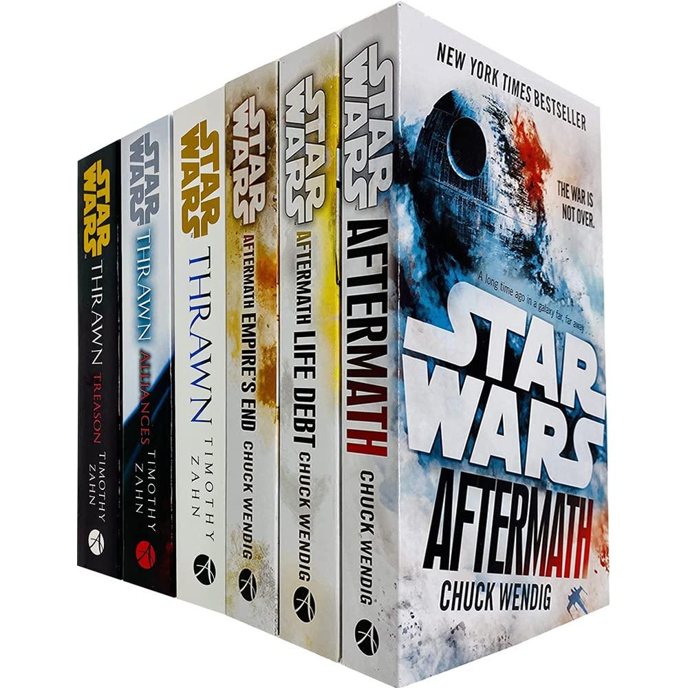 Star Wars: Thrawn & Aftermath Trilogies 6 Books Collection Set – Fiction - Paperback