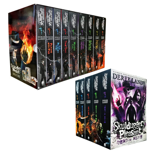 Skulduggery Pleasant Series 14 Books by Derek Landy - Ages 11+ - Paperback