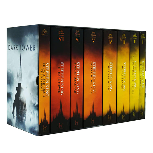 The Dark Tower by Stephen King: Complete Series 8 Books Box Set - Fiction - Paperback
