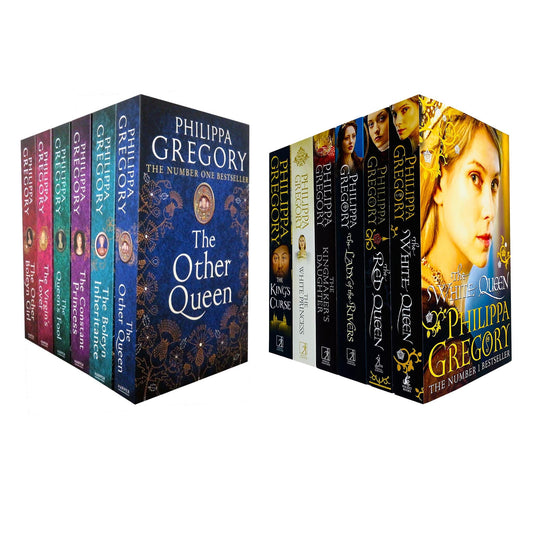 Philippa Gregory: Tudor Court and Cousins' War Series 12 Books Collection Set - Fiction - Paperback