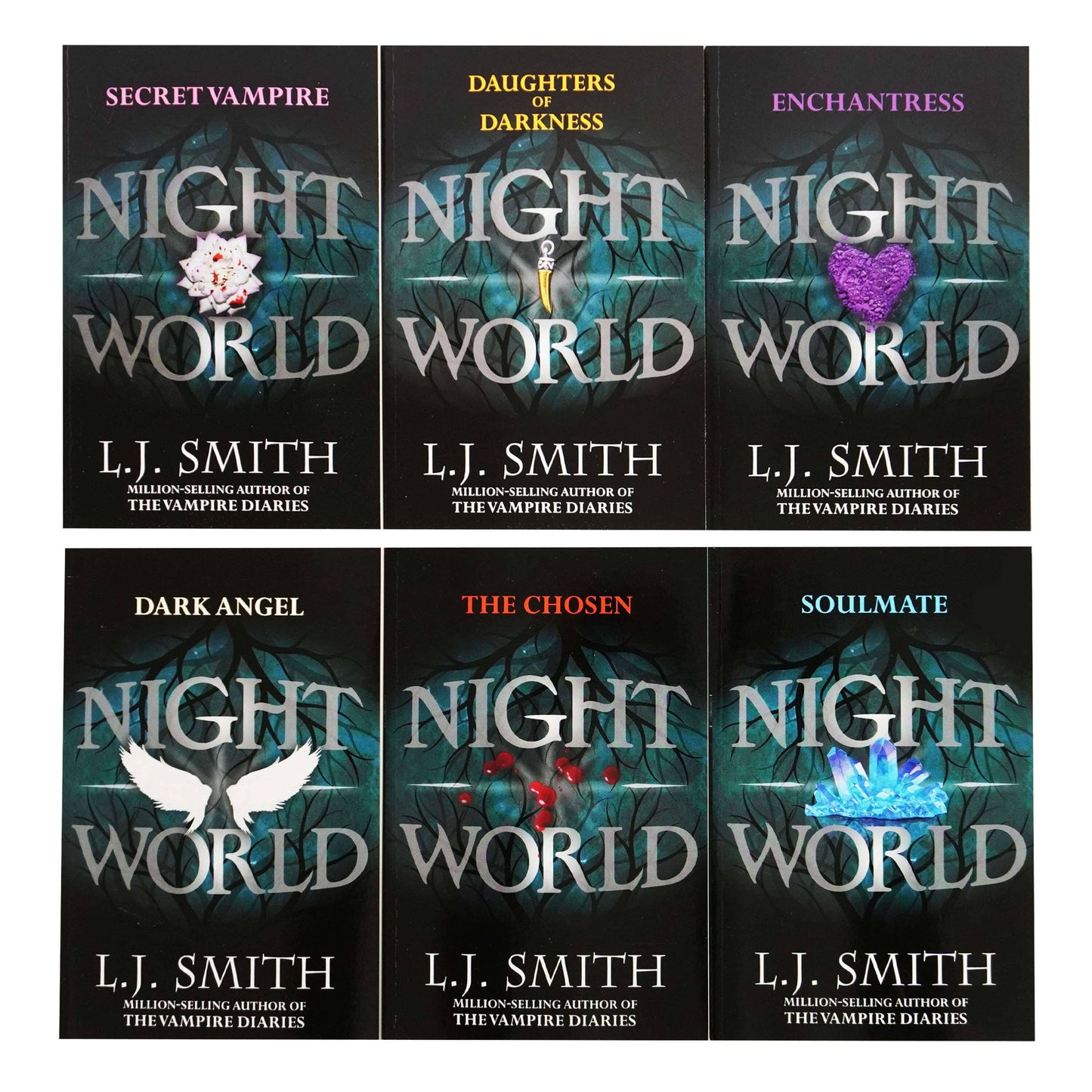 Night World Series by L J Smith 6 Books Collection Box Set - Ages 6-11 - Paperback