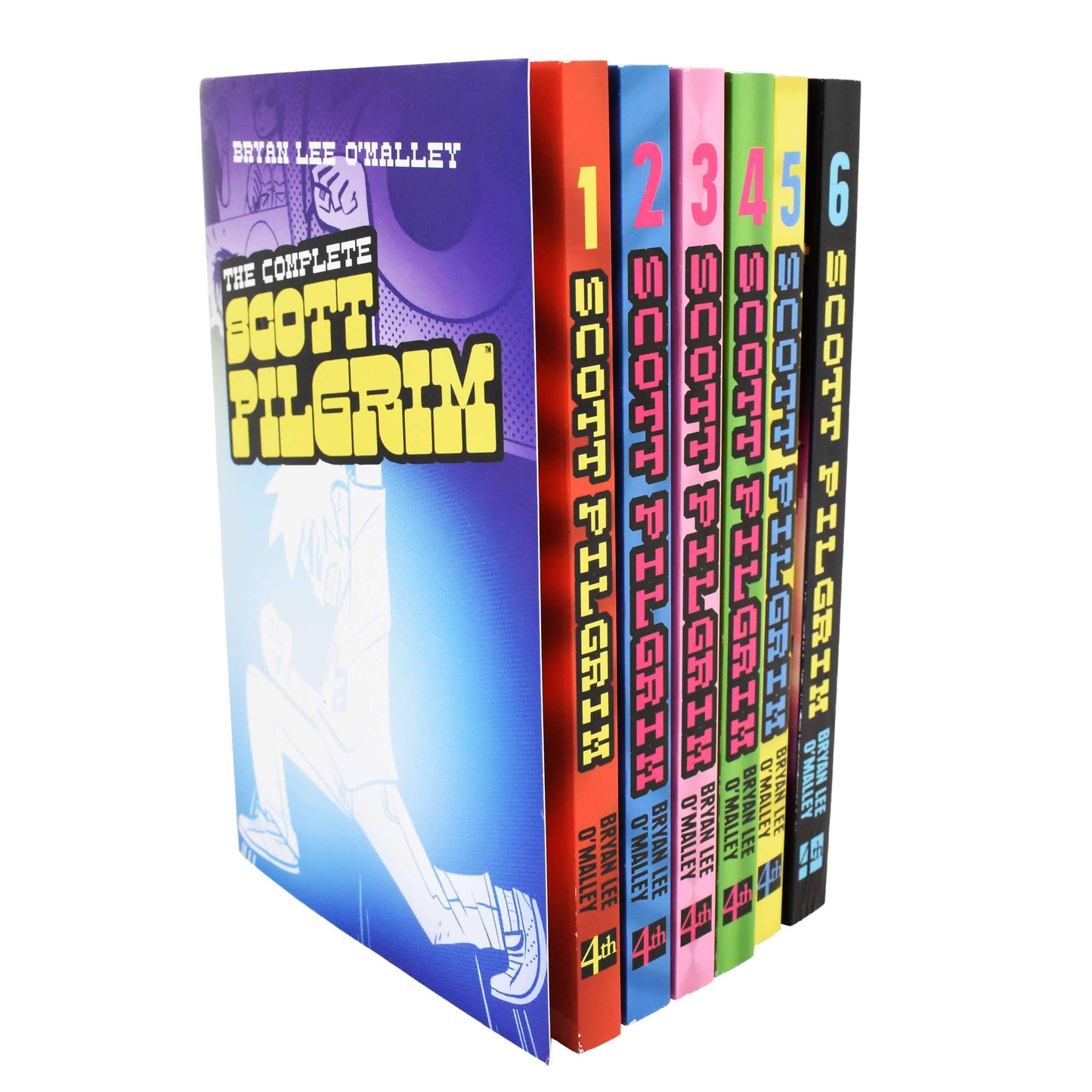 Scott Pilgrim 6 Books Collection by Bryan Lee O'Malley - Ages 13+ - Paperback