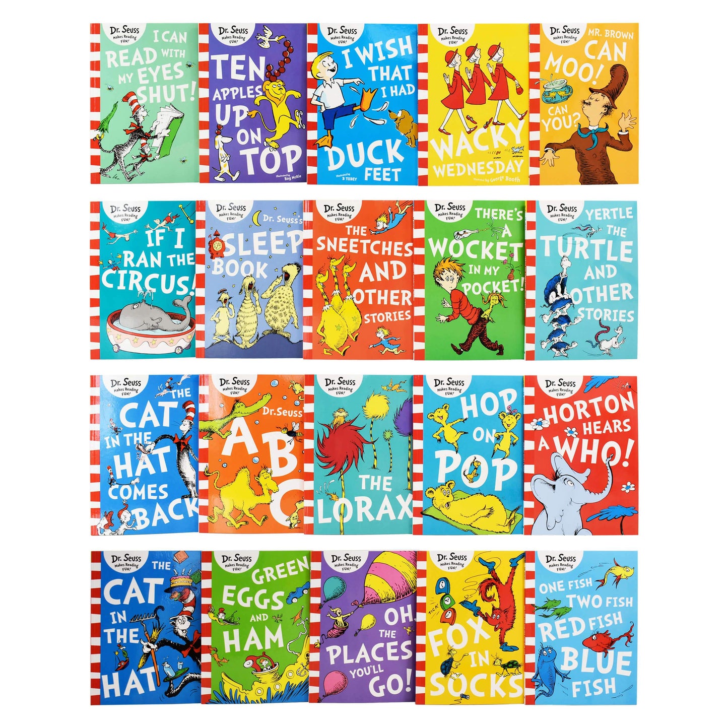 A Classic Case Of Dr. Seuss 20 Books Collection Set - Age 2+ - Paperback