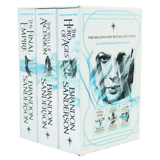 Mistborn Trilogy By Brandon Sanderson 3 Books Box Set - Fiction - Paperback