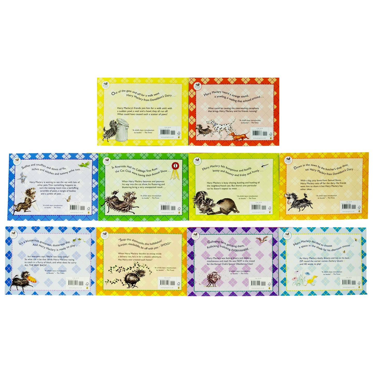 Hairy Maclary and Friends by Lynley Dodd 10 Books Collection Set - Age 3+- Paperback