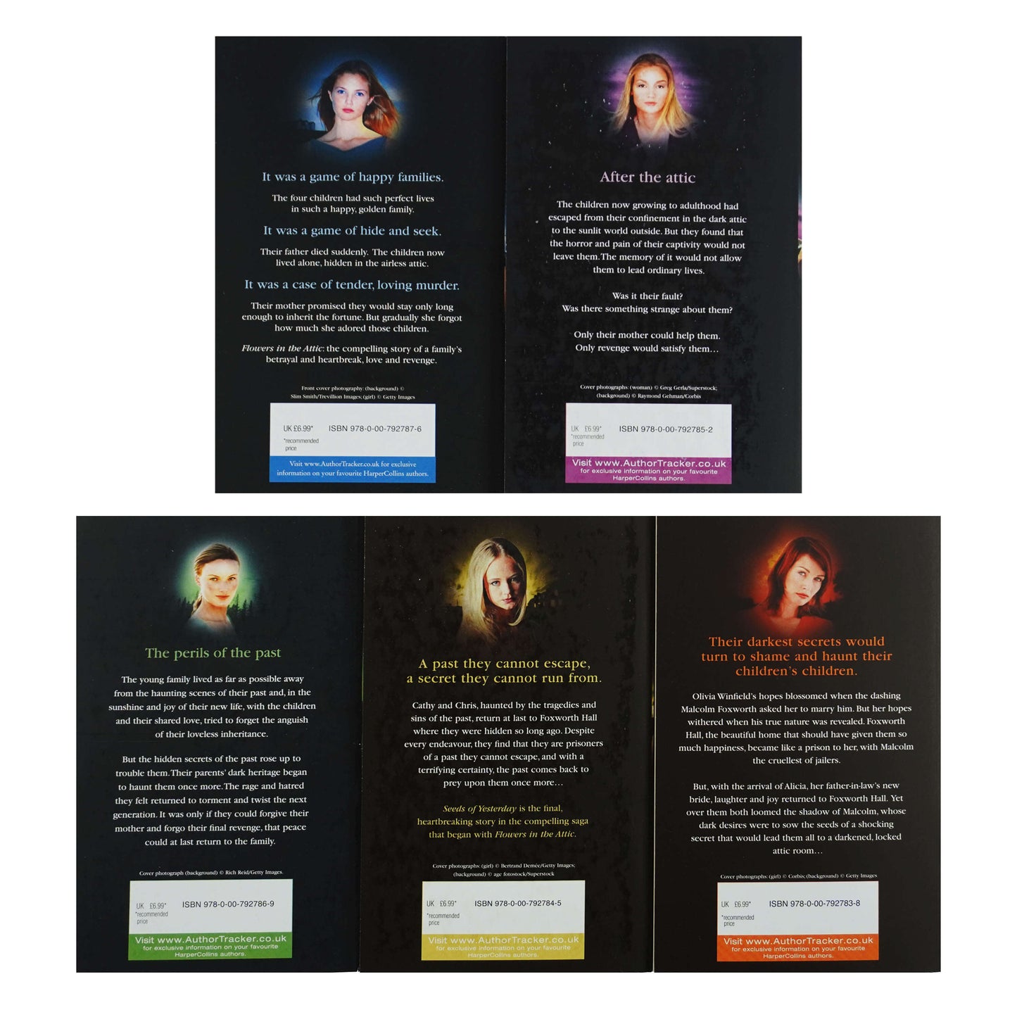 Dollanganger Family Series By Virginia Andrews 5 Books Collection Set - Fiction - Paperback