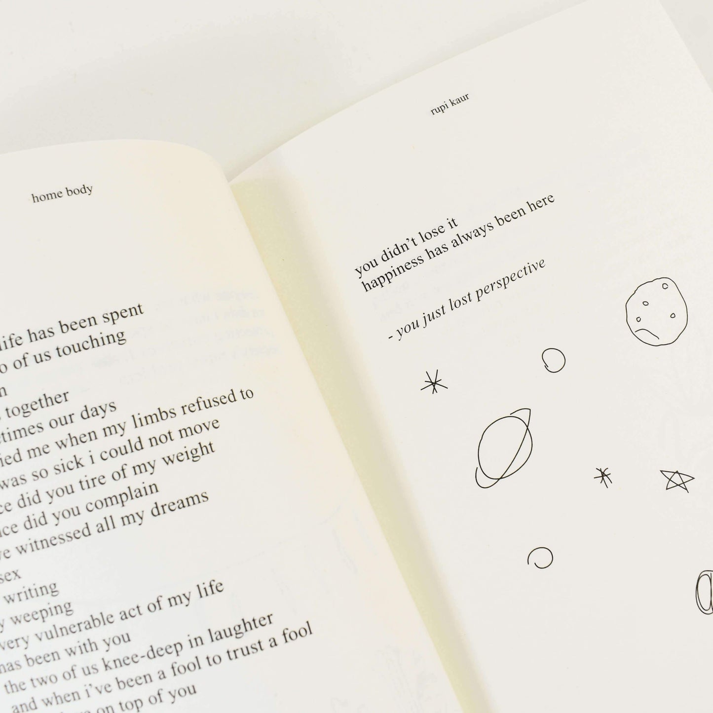 Rupi Kaur 3 Poetry Books Collection Set (Home Body, Milk and Honey & The Sun and Her Flowers) - Non-Fiction - Paperback