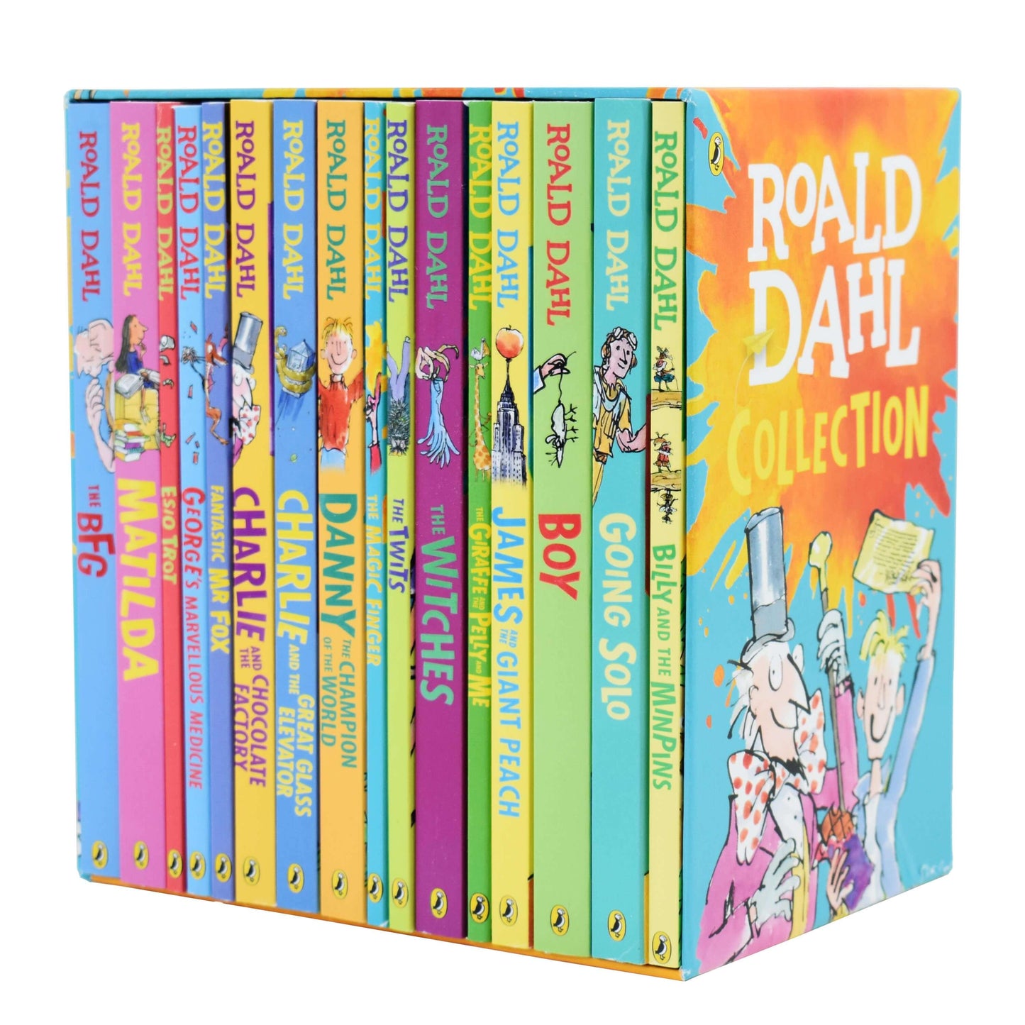Roald Dahl Collection 16 Books Box Set - Ages 7-9 - Paperback