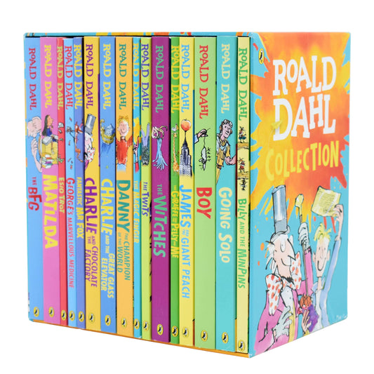 Roald Dahl Collection 16 Books Box Set - Ages 7-9 - Paperback