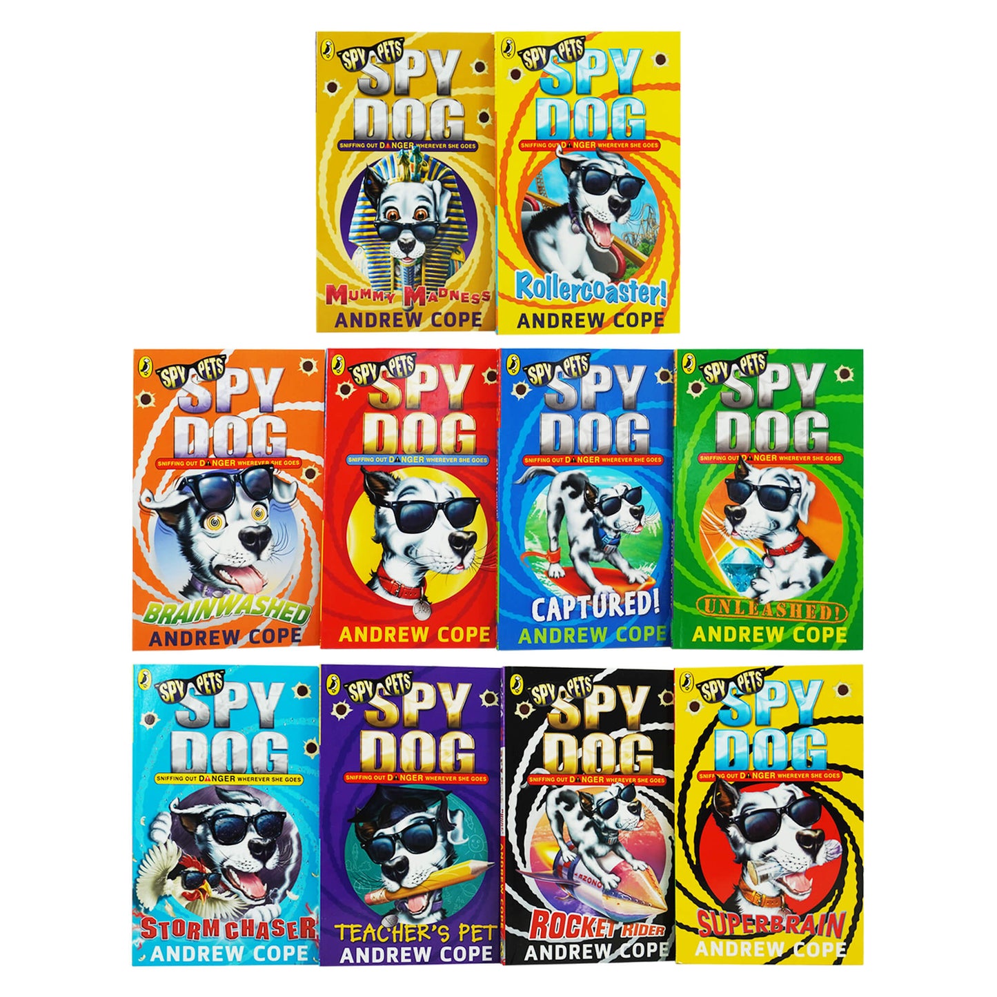 Spy Dog Series 10 Books Collection Set By Andrew Cope - Ages 7-12 - Paperback