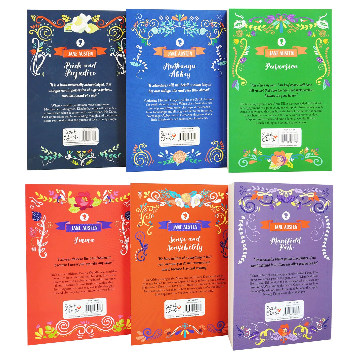 The Complete Jane Austen Collection 6 Books Box Set - Fiction - Paperback