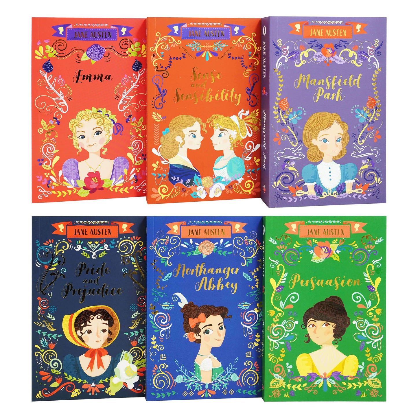 The Complete Jane Austen Collection 6 Books Box Set - Fiction - Paperback