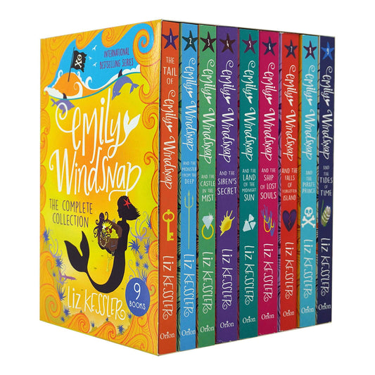 Emily Windsnap by Liz Kessler: Books 1-9 Complete Collection Set - Ages 9-14 - Paperback