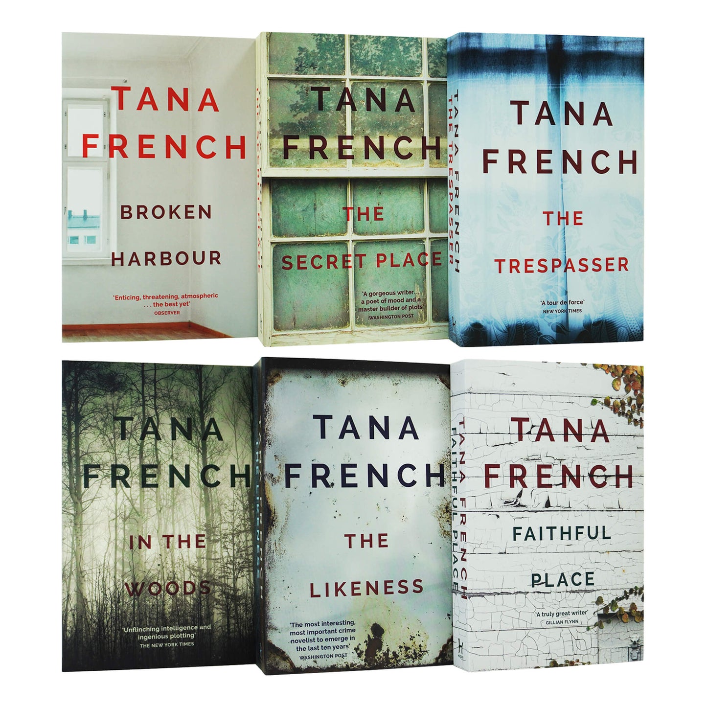 The Dublin Murder Squad Series by Tana French 6 Books Collection Set - Fiction - Paperback