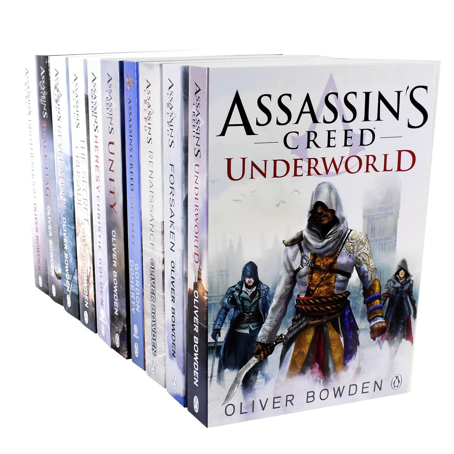 Assassin’s Creed by Oliver Bowden 10 Books Collection Set - Fiction - Paperback