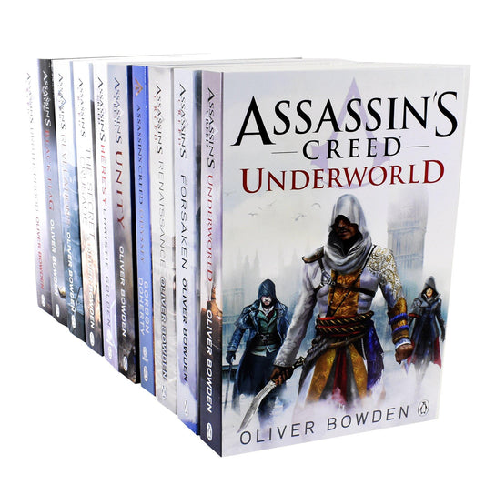Assassin’s Creed by Oliver Bowden 10 Books Collection Set - Fiction - Paperback