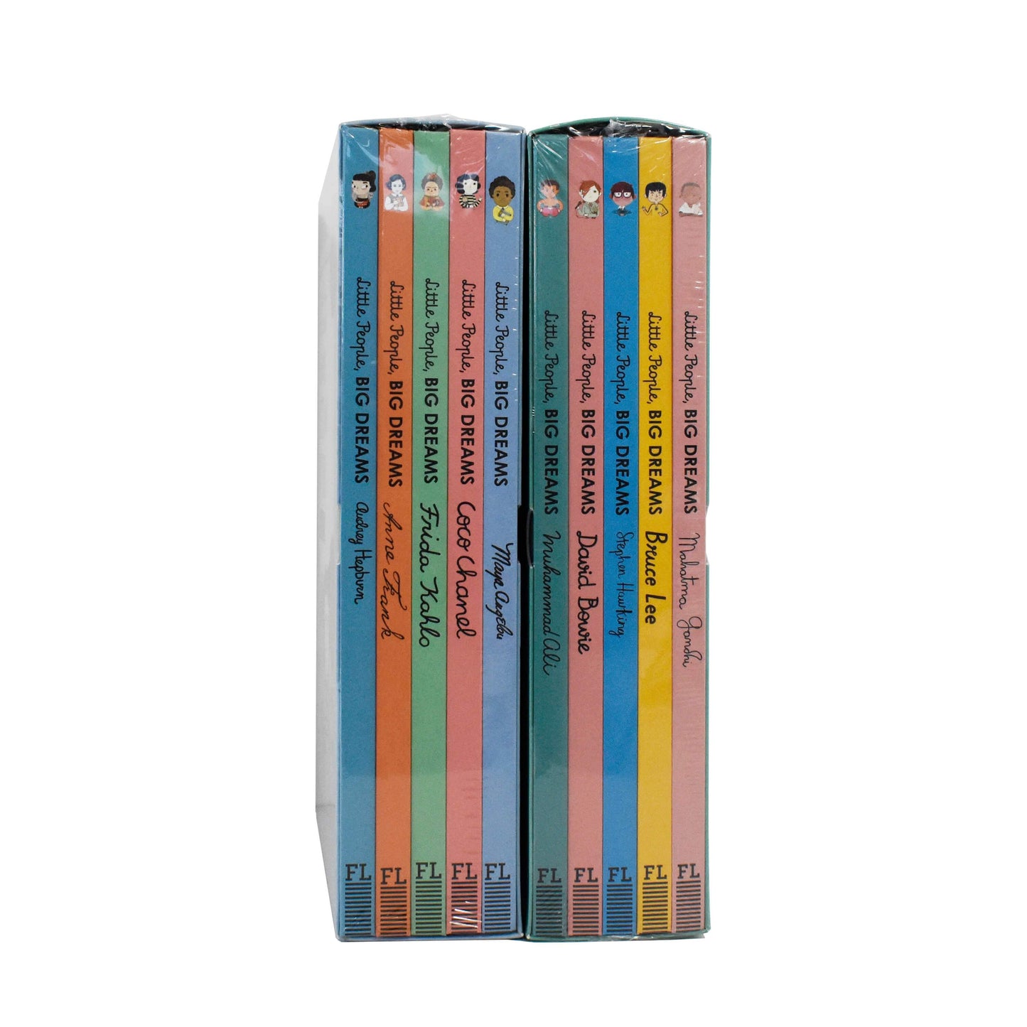 Little People, Big Dreams 10 Books Box Set Artists And Writers, Trailblazing Men by Frances Lincoln - Ages 7-9 - Hardback