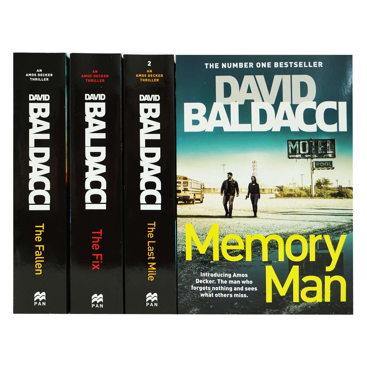 David Baldacci Amos Decker Series 4 Books Collection Set - Ages 18+ - Paperback
