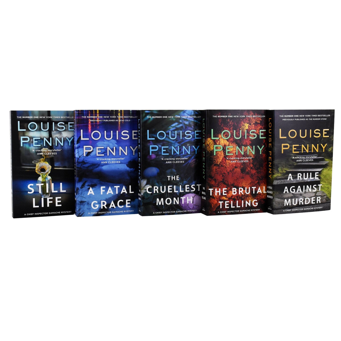 Chief Inspector Gamache Series 1 -5 Books Collection Box Set by Louise Penny - Adult - Paperback