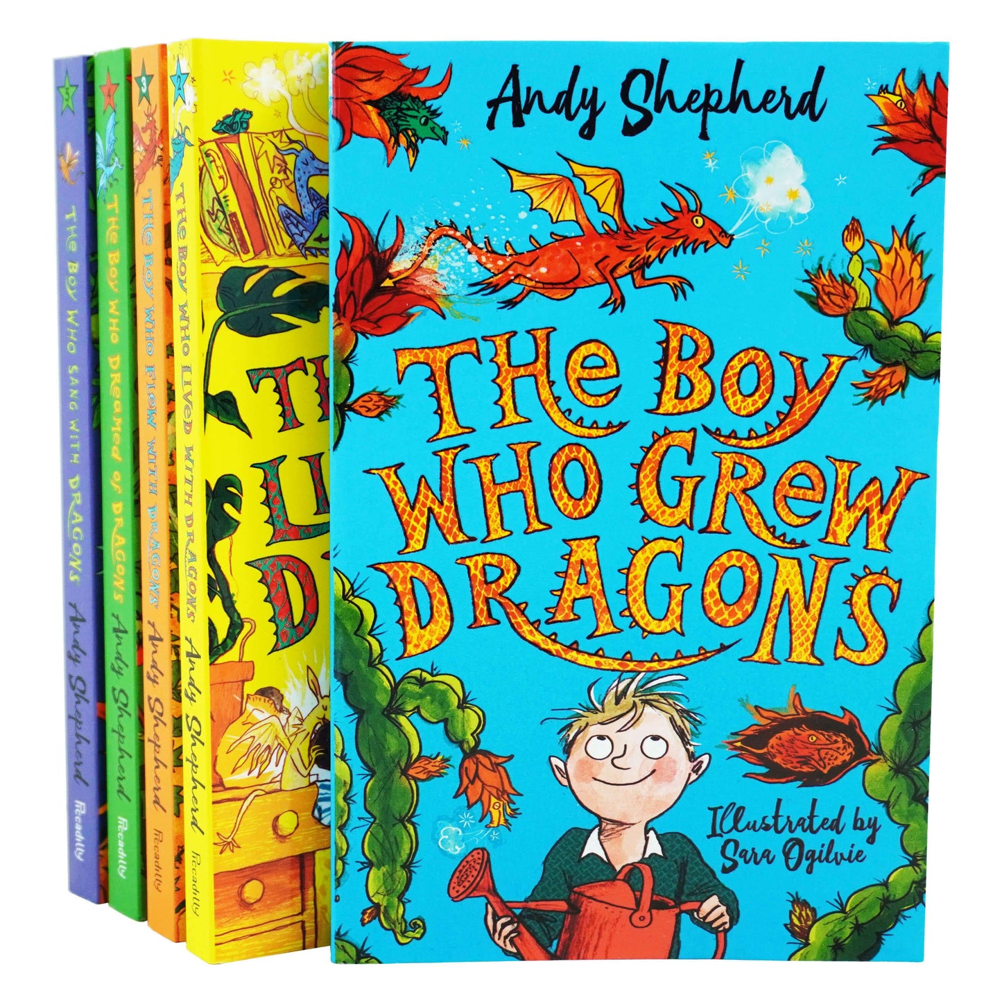 The Boy Who Grew Dragons Series 5 Books Collection By Andy Shepherd - Age 5-9 - Paperback