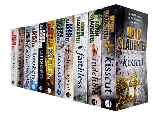 Karin Slaughter Will Trent and Grant County Series 11 Books Collection Set - Adult - Paperback