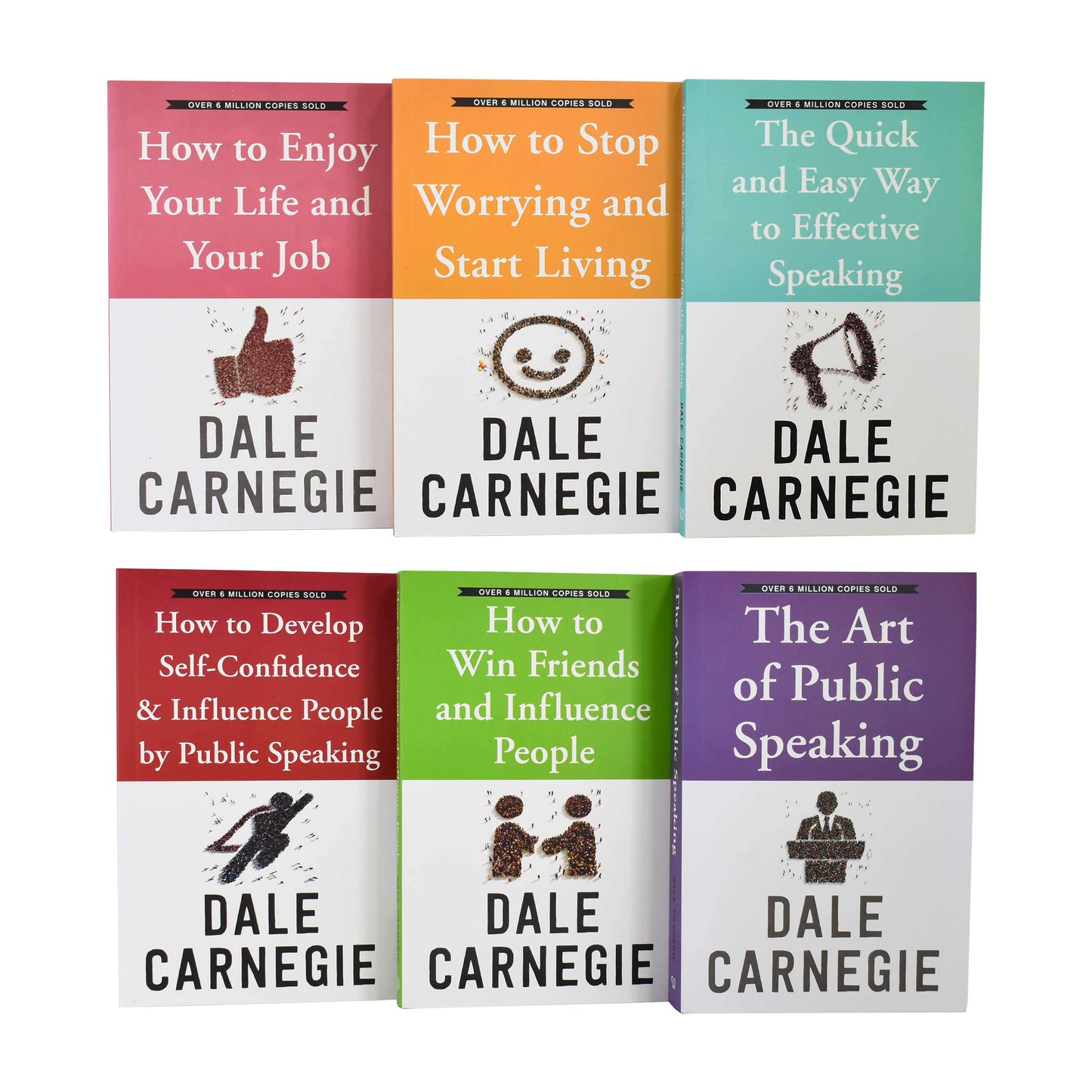 Dale Carnegie Collection 6 Books Set - Non Fiction - Paperback
