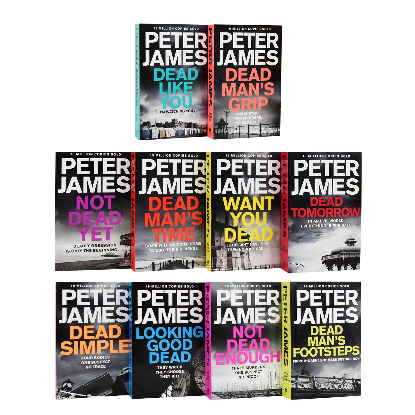 Roy Grace by Peter James: Books 1-10 Collection Set - Fiction - Paperback