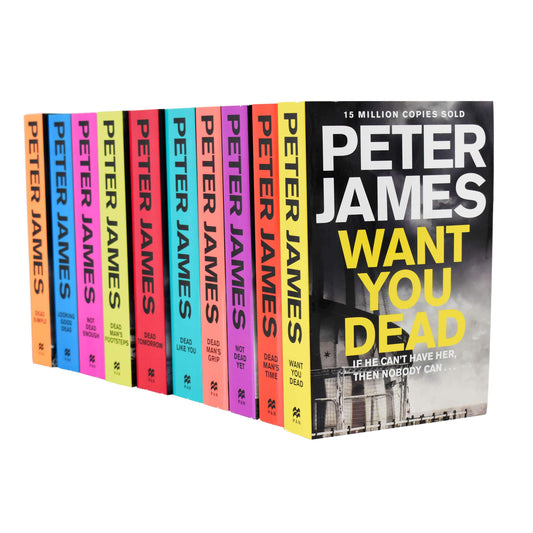 Roy Grace by Peter James: Books 1-10 Collection Set - Fiction - Paperback