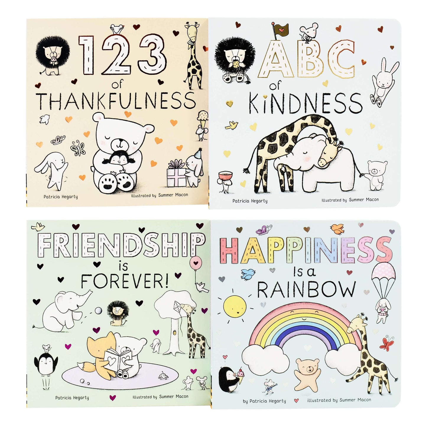 My First Books of Happiness 4 Books Collection Box Set by Patricia Hegarty - Ages 0-5 - Hardback