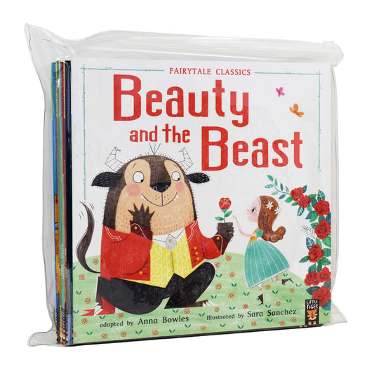 Fairytale Classics Picture 10 Books By Little Tiger - Ages 3-6 - Paperback
