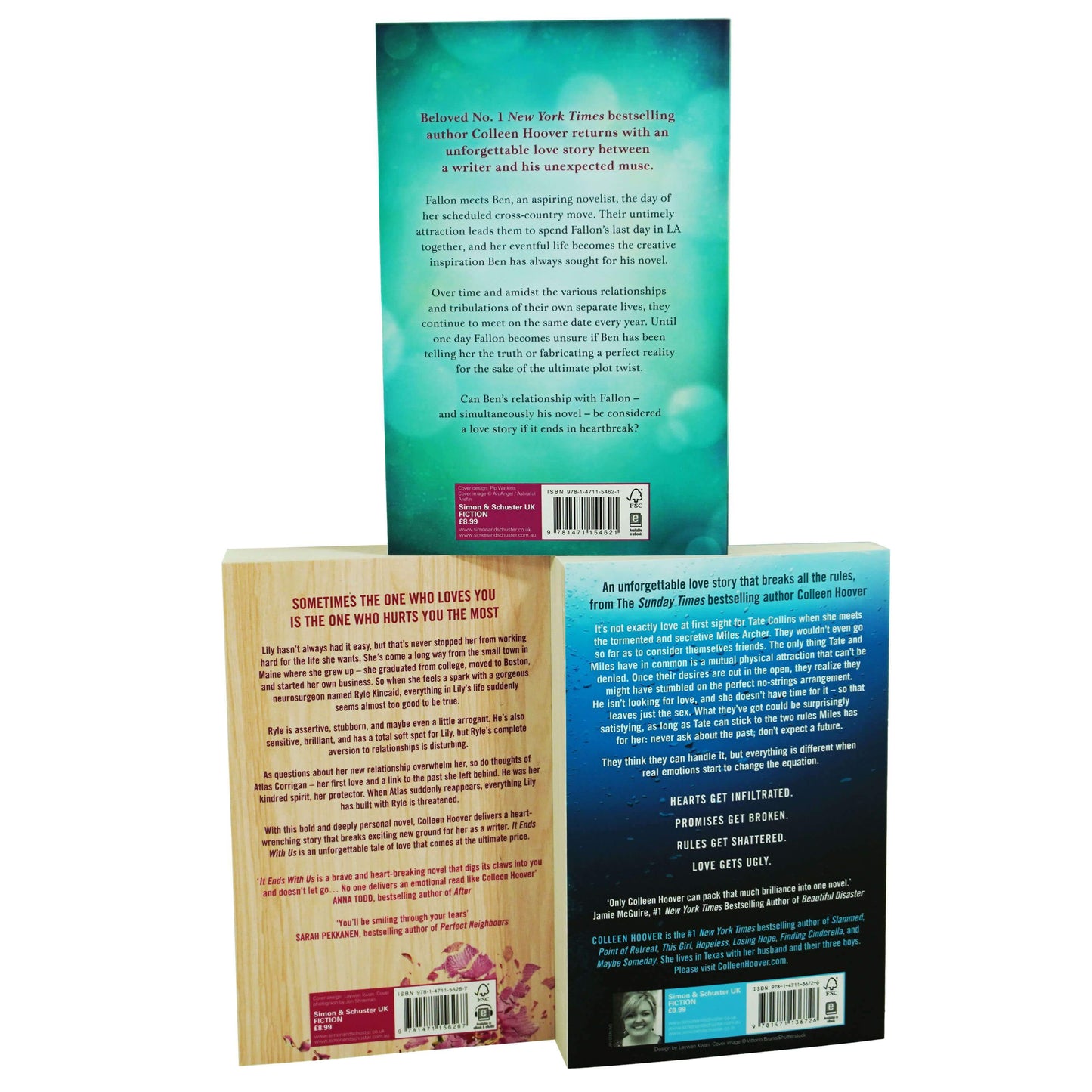 Colleen Hoover Collection 3 Books Set - Fiction - Paperback