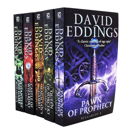 The Belgariad Series 1 To 5 Books Collection Set By David Eddings - Ages 12-15 - Paperback