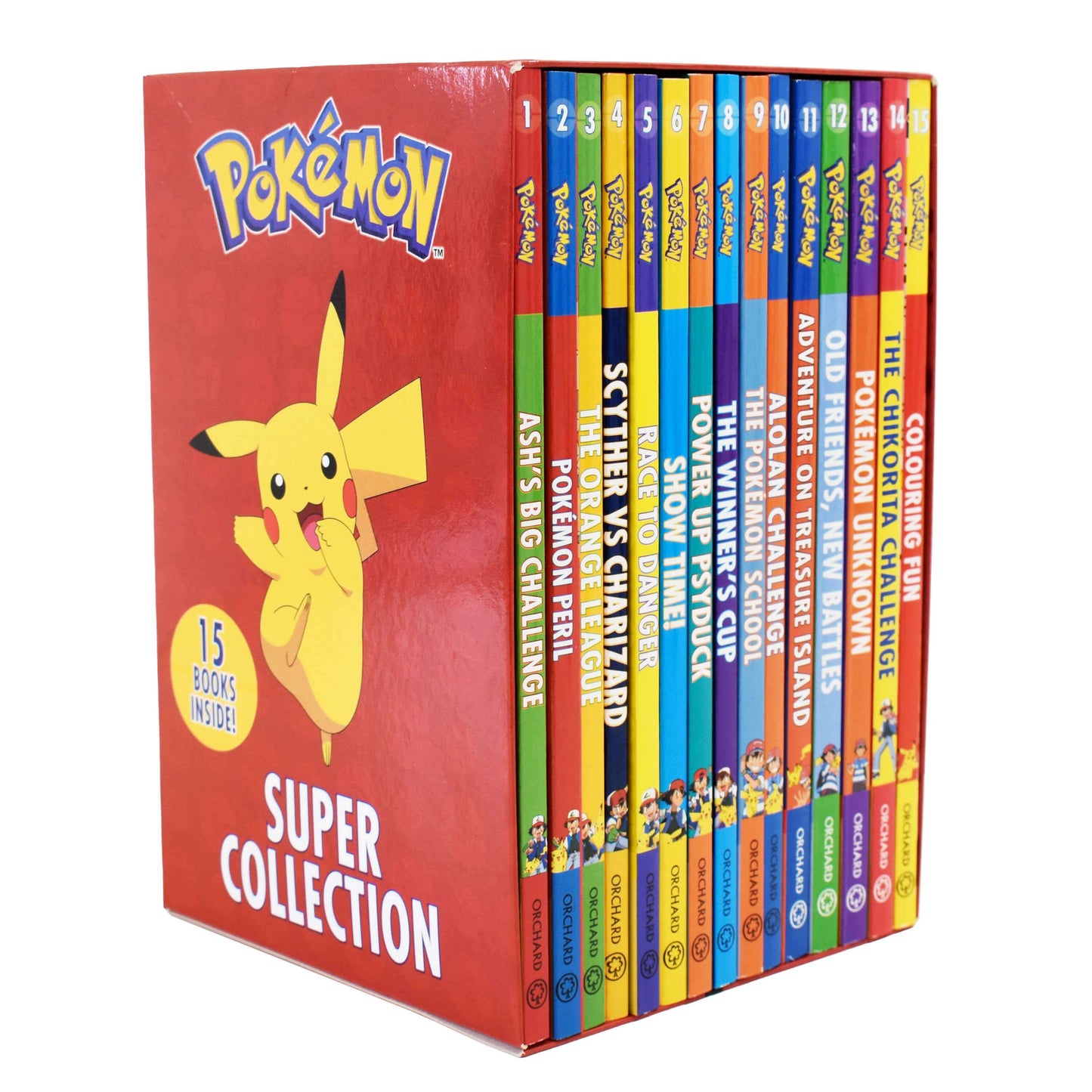 Pokemon Super Collection Series Books 1-15 Box Set By Tracey West - Ages 9-14 - Paperback