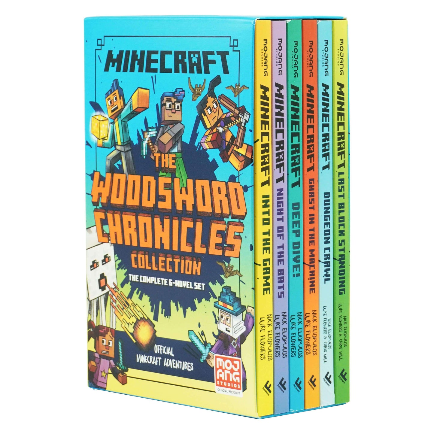 Minecraft The Woodsword Chronicles By Nick Eliopulos 6 Books Collection Set - Ages 9-14 - Paperback