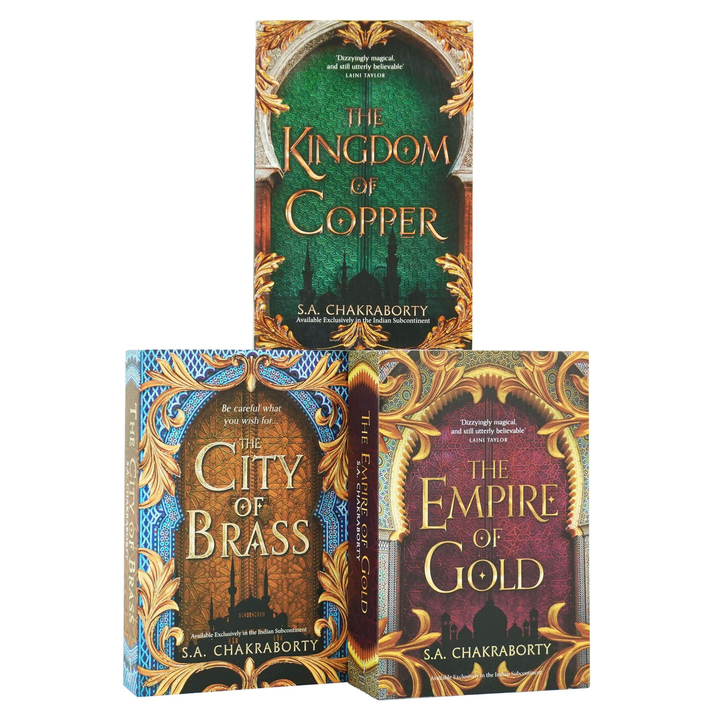 The Daevabad Trilogy Collection 3 Books Set By S. A. Chakraborty - Ages 13+ - Paperback