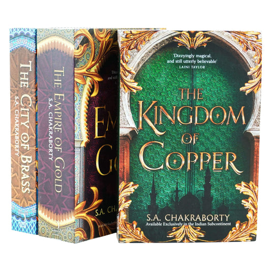 The Daevabad Trilogy Collection 3 Books Set By S. A. Chakraborty - Ages 13+ - Paperback