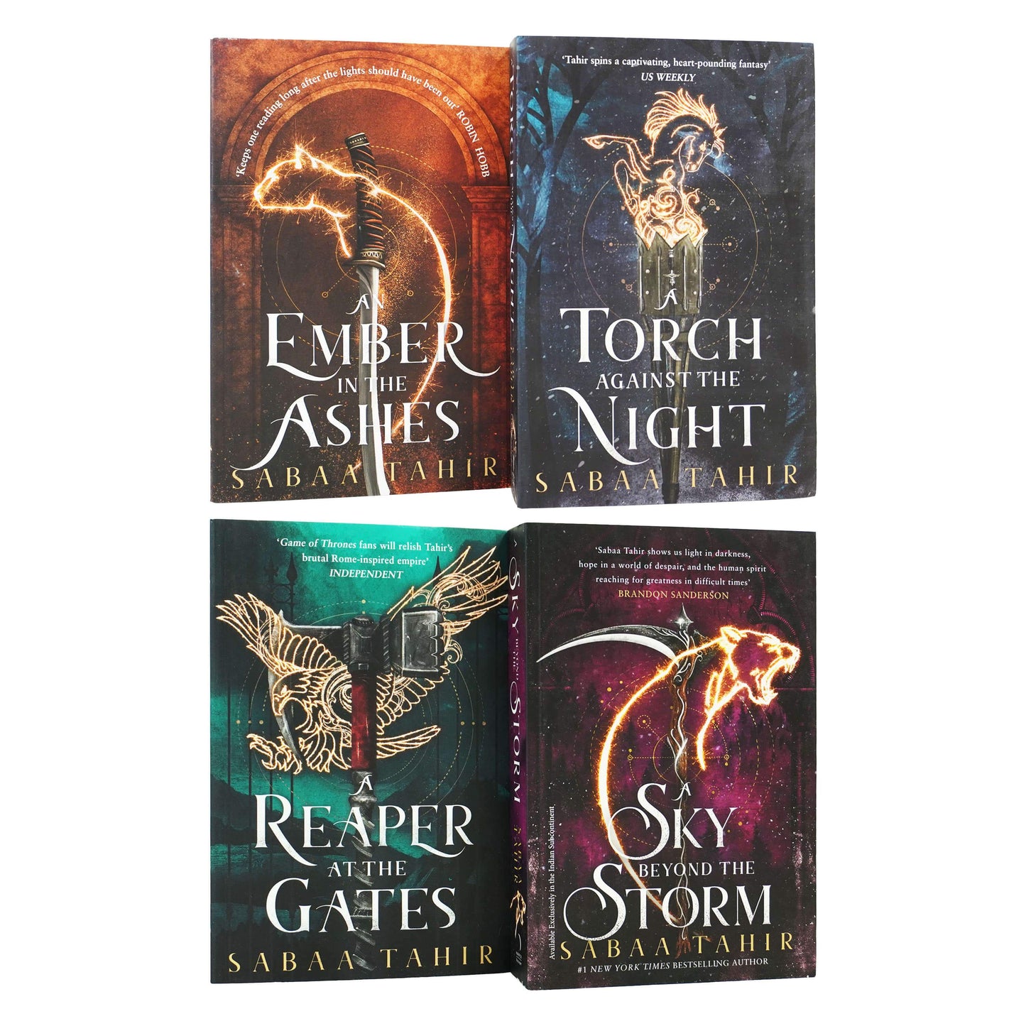 Ember Quartet by Sabaa Tahir 4 Books Collection Set - Ages  13 years and up - Paperback