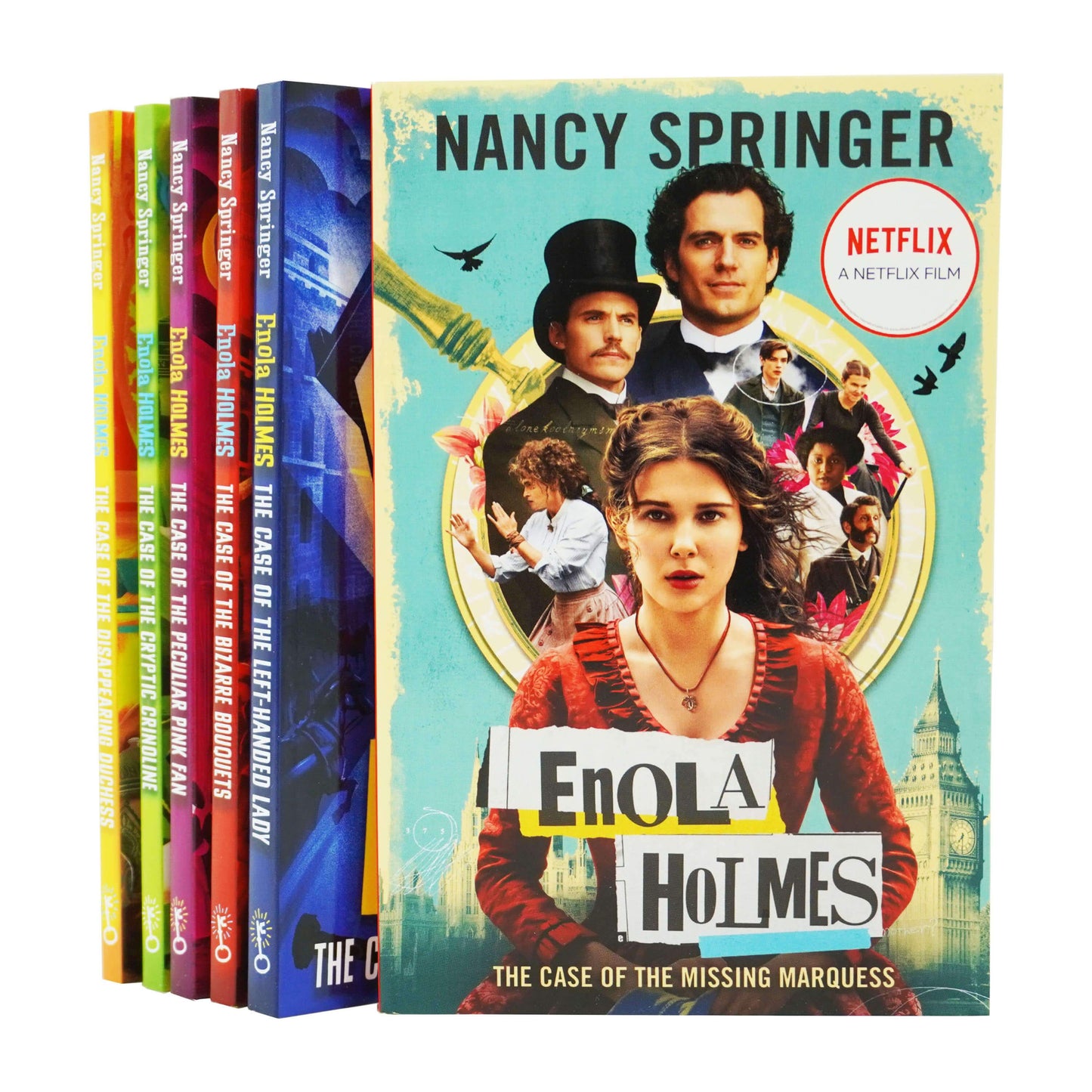 Enola Holmes 6 Books Collection Set By Nancy Springer - Ages 9+ - Paperback