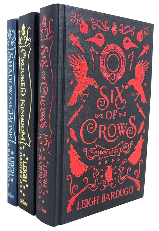 Grishaverse Shadow and Bone & Six of Crows Duology Collector's Edition 3 Books Collection Set by Leigh Bardugo - Age 13 years and up - Hardback