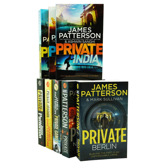James Patterson Private Series 1-8 Books Collection Set - Young Adult - Paperback
