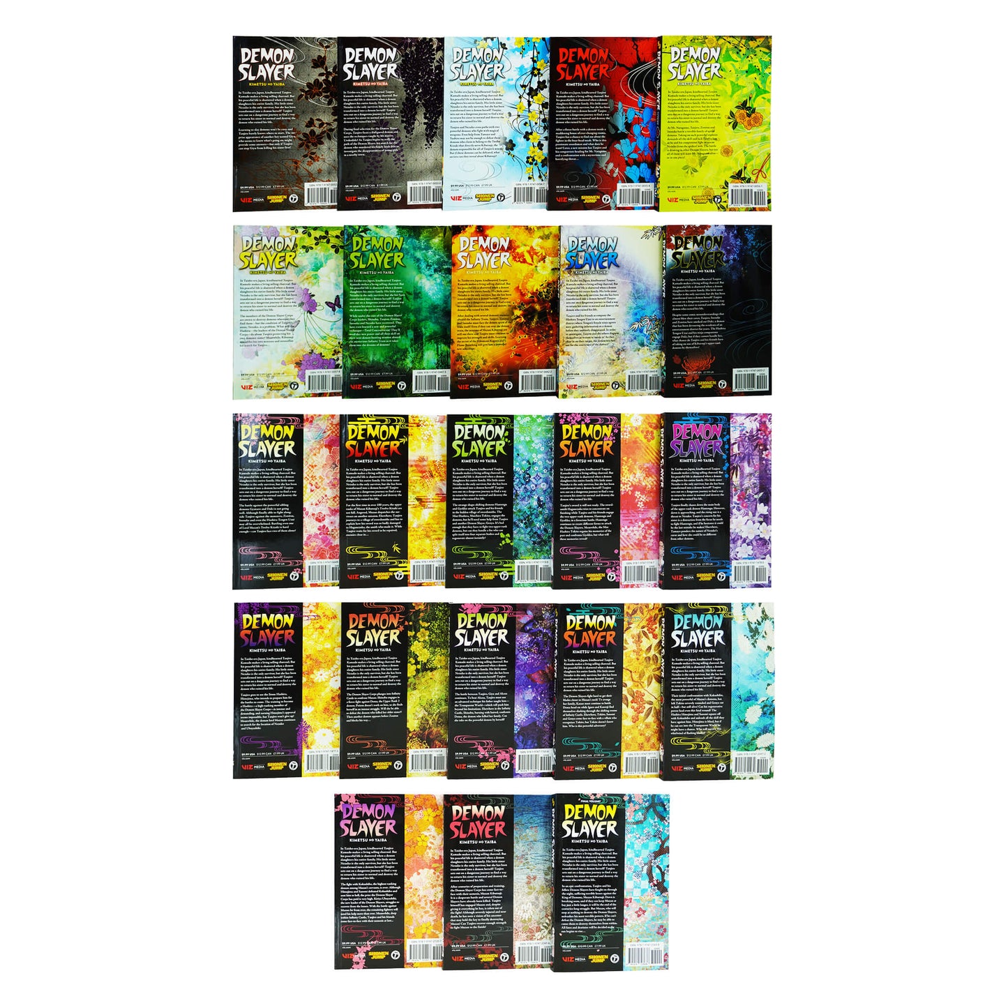 Demon Slayer by Koyoharu Gotouge: Vol. 1-23 Complete Box Set - Ages 14+ - Paperback