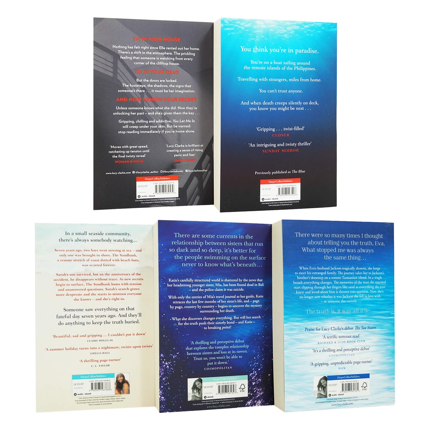 Lucy Clarke 5 Books Collection Set - Young Adult - Paperback